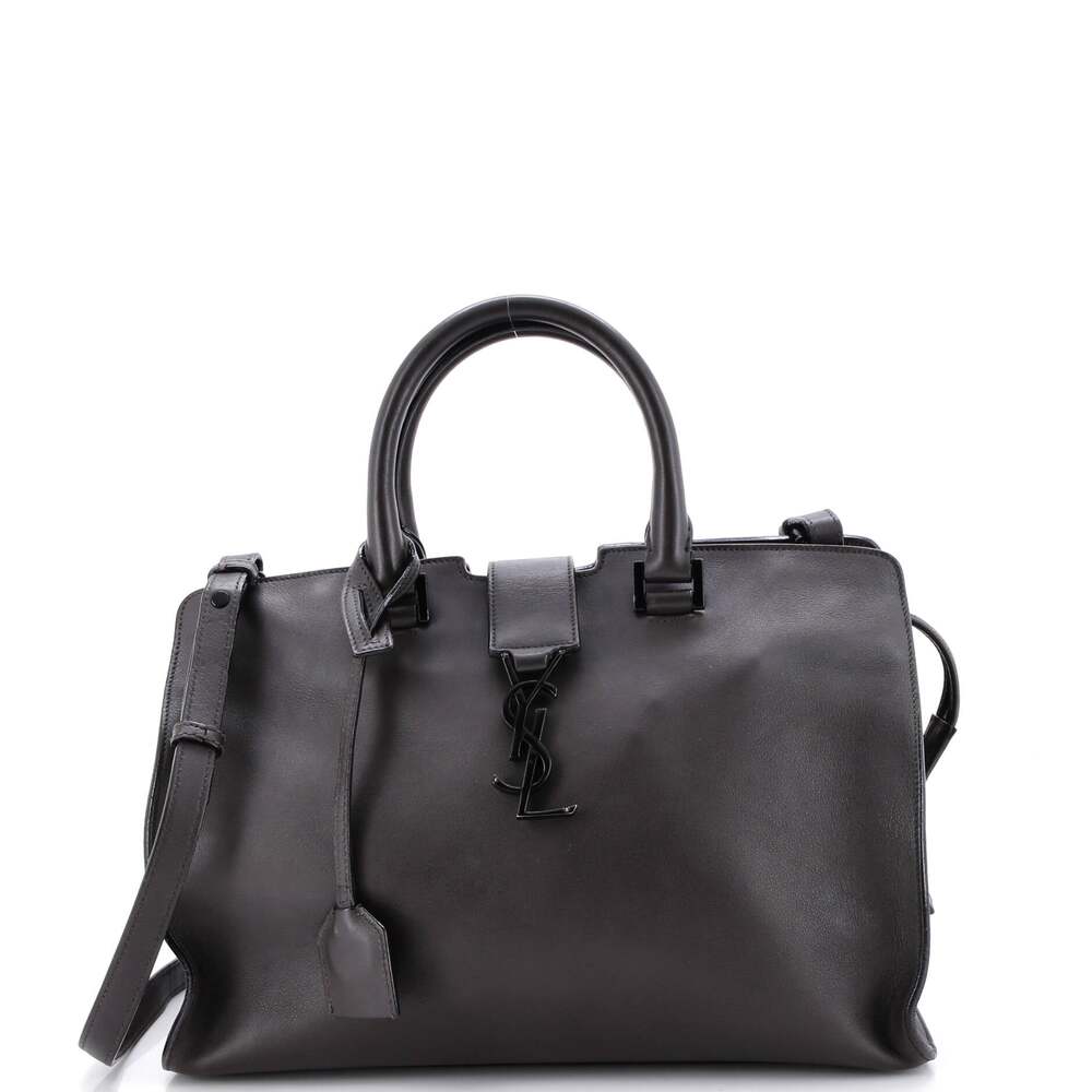 Saint Laurent Cabas Leather Small #186980S11B - Picture 1 of 8